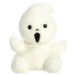 Aurora Palm Pals  Boo Ghost. This is probably the best little ghost ever made, it comes with gorgeous  soft white fur and a perfect facial expression, it fits perfectly into the palm of your hand and is cuteness personified.