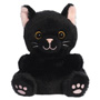 Palm Pals Twilight Black Cat Soft Toy Small Image