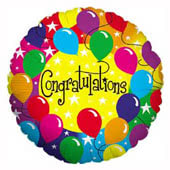 Congratulations Foil Balloons