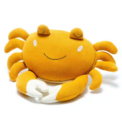Knitted Cotton Charlie the Crab Soft Toy