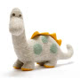 Knitted Organic Cotton Diplodocus Large Dinosaur Toy Small Image