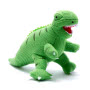 T Rex Dinosaur Knitted Soft Toy - Green