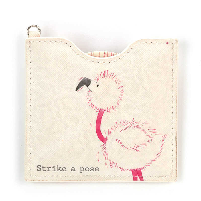 Flaunt Your Feathers Pouch Mirror