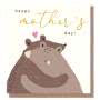 Happy Mother's Day Hugging Bears Card Small Image