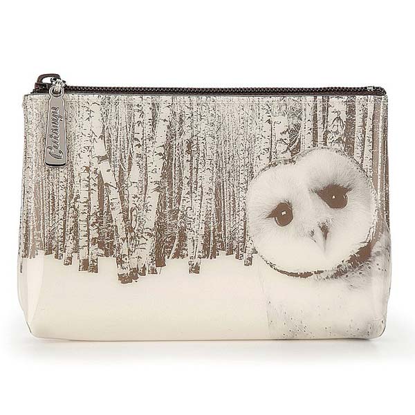 Owl in Woods Pouch