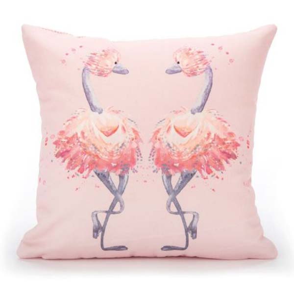 Glad To Be Me Pink Cushion