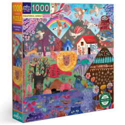 Eeboo Equatorial Jungle 1000 Piece Puzzle