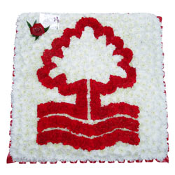 Funeral Flowers Nottingham Forest Football Emblem