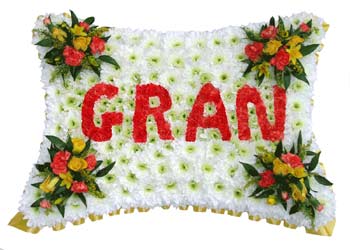 Funeral Flowers Funeral Pillow GRAN