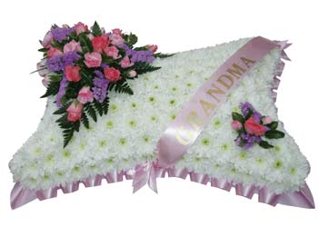 Funeral Flowers Funeral Pillow