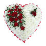 Red Rose Heart Tribute Small Image