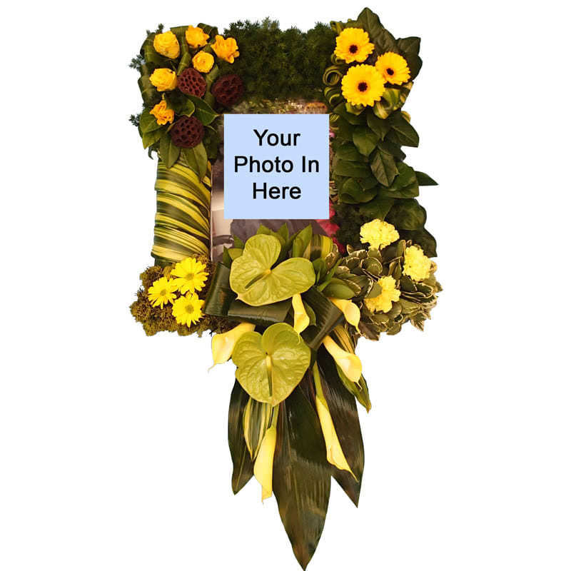 Funeral FlowersPicture Frame Funeral Flower Design