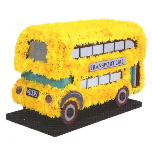 Funeral FlowersSpeciality 3D Bus Tribute