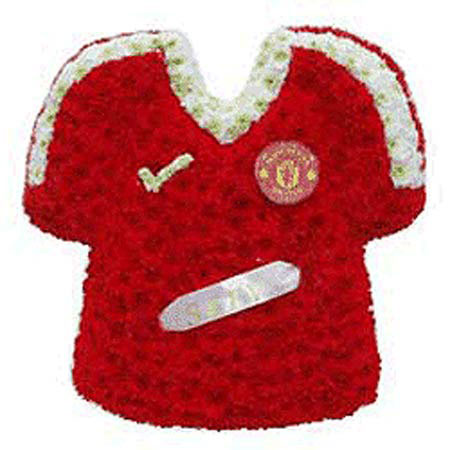 Funeral FlowersManchester United Football Shirt