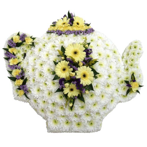 Funeral FlowersFuneral Speciality Tea Pot Tribute