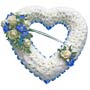 Open Funeral Heart Blue Small Image