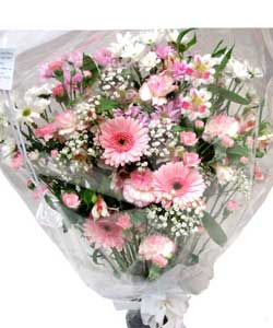 Pink Funeral Flower Bouquet