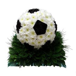 Speciality 3D Football Funeral Tribute