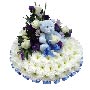 Baby Boy Funeral Wreath Small Image