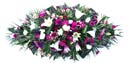 Floral Coffin Spray - Mauve Small Image