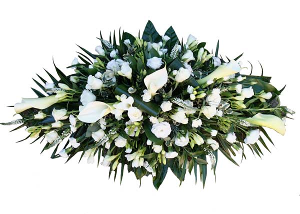 Funeral FlowersWhite Arum Lily Spray