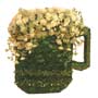 Beer Mug Floral Tribute