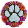 Paw Print Bespoke Funeral Tribute Small Image