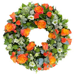Funeral Flowers Irish Open Ring Floral Tribute