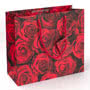 Red Roses Large Gift Bag Small Image