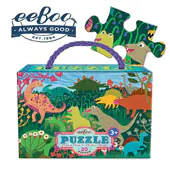 Eeboo design safe, well-made jigsaw puzzles and games for children and adults that aid and encourage literacy, story telling, drawing, imaginative play and basic maths.