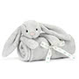 Bashful Silver Bunny Baby Blankie Small Image