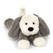 Jellycat Smudge Puppy, Elephant and Rabbit