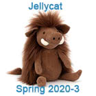 Jellycat Soft Toys Spring 2020 including Jackadee Warthog and Bashful Spike Hedgehog