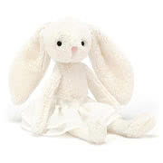 Jellycat Arabesque Blush and Cream Bunnies
