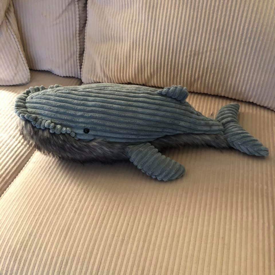 Jellycat Wiley Whale soft toys