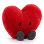 Jellycat Amuseable Hot Red Heart