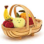 Fabulous Fruit Wooden Basket Small Image
