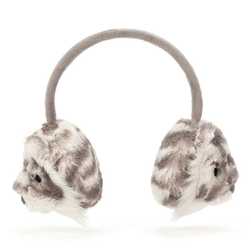 JellycatSacha Snow Tiger Ear Muffs