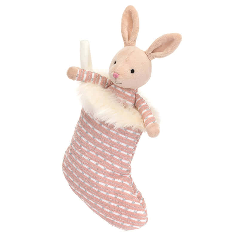 JellycatShimmer Stocking Bunny