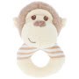 Keeleco Baby Marcel Monkey Ring Rattle Small Image