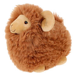 Keel Toys Keeleco Brown Ram Soft Toy 18cm