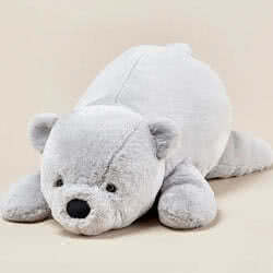 Grey Teddy Bear Soft Toy 55cm