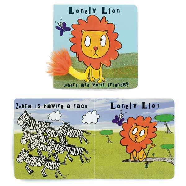 Lonely Lion Board Book