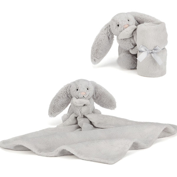 JellycatBashful Silver Bunny Soother