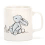 Bashful Blue Bunny Mug Small Image