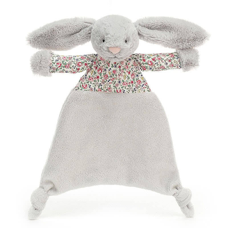 JellycatBlossom Silver Bunny Comforter