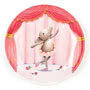 Elly Ballerina Melamine Plate Small Image