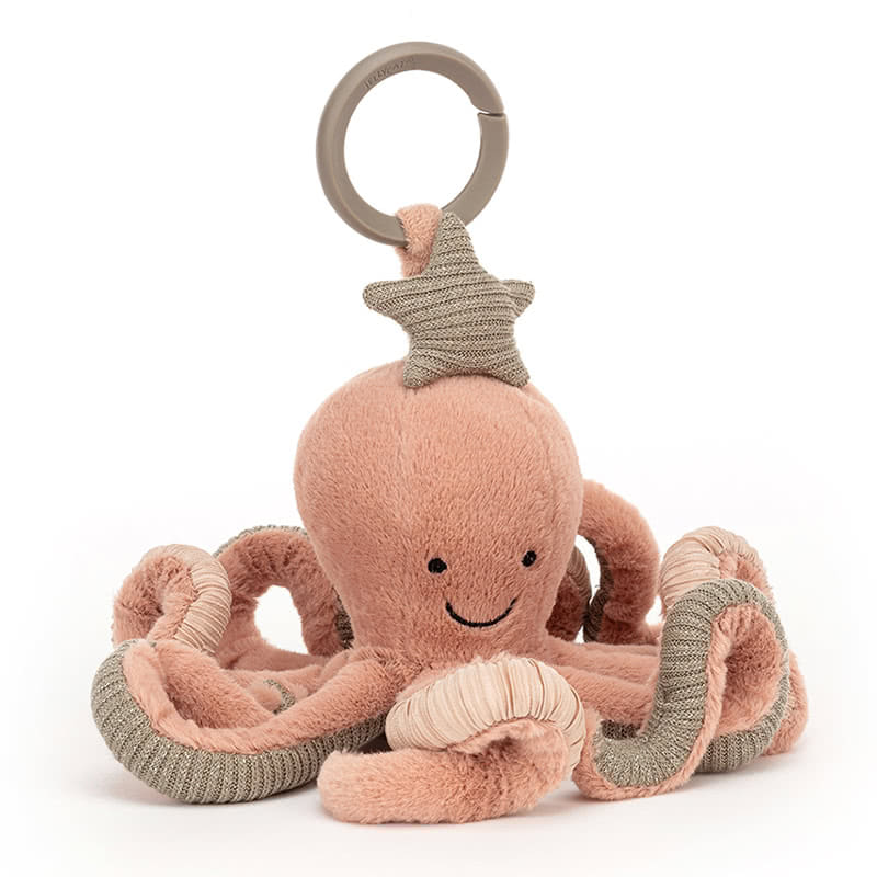 JellycatOdell Octopus Activity Toy
