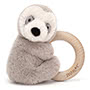 Shooshu Sloth Wooden Ring Toy Small Image