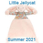 Jellycat new baby toys and accessories for Summer 2021 including Blossom Bunny Soothers and Gift Boxes